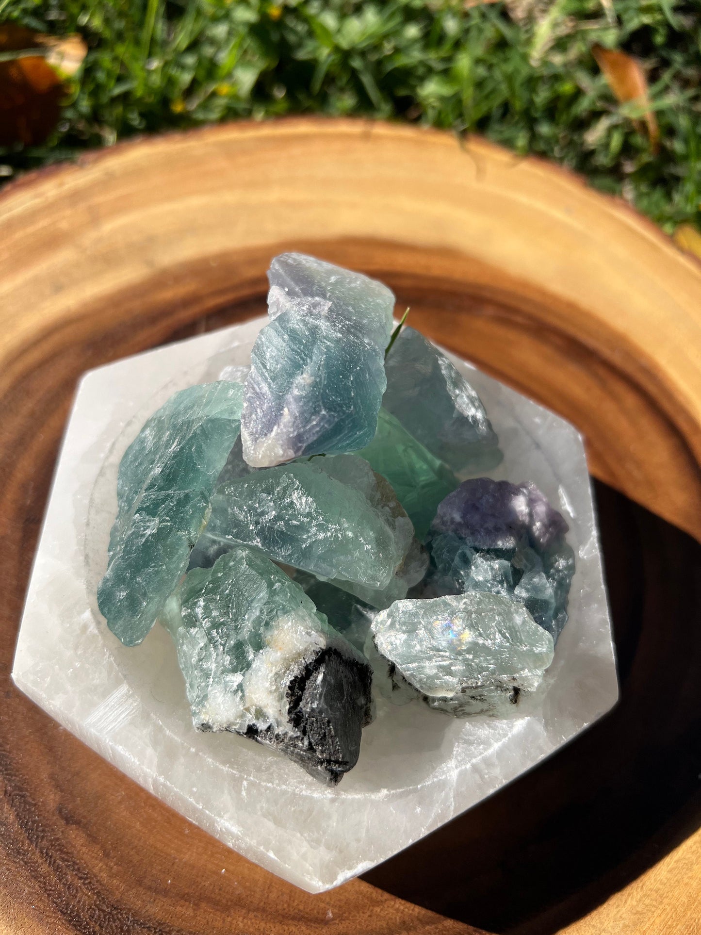 Rainbow Flourite