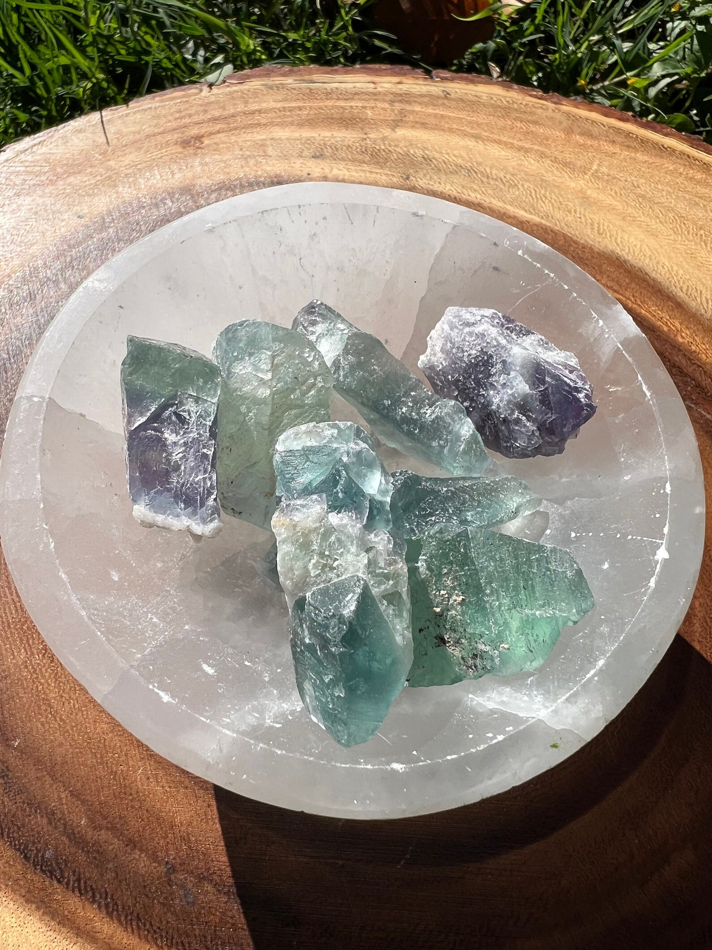 Rainbow Flourite