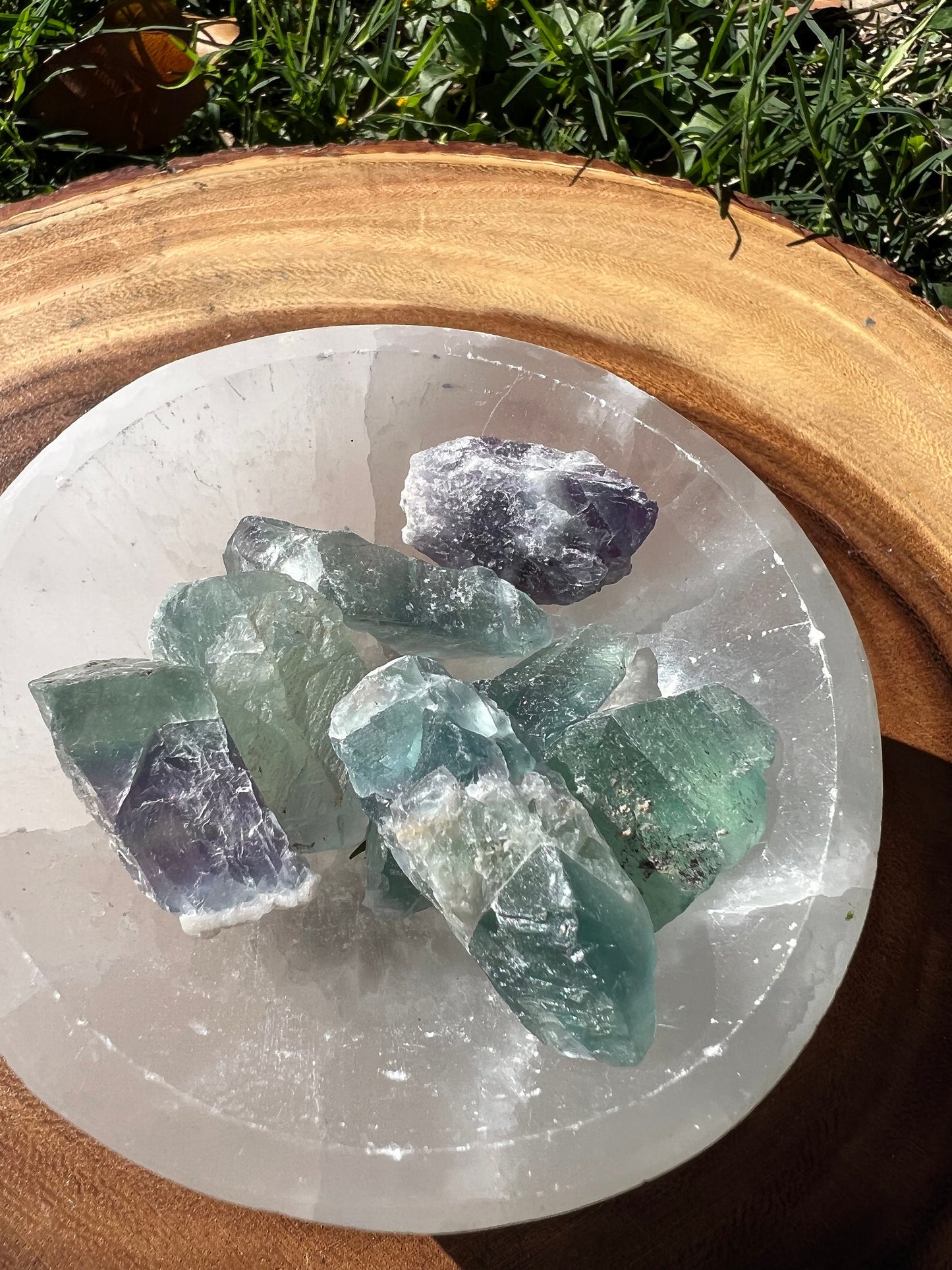 Rainbow Flourite